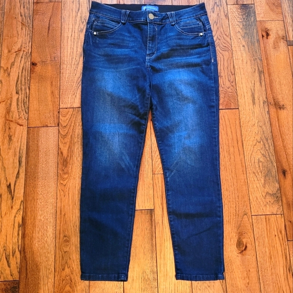 Democracy "Ab" Solution Dark Wash Skinny Jeans - 12
